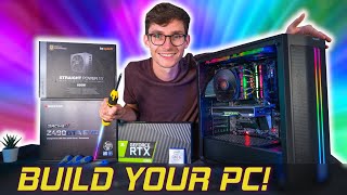 How To Build A Gaming PC 🤗 COMPLETE STEP BY STEP Beginners Build Guide  AD [upl. by Baalbeer]