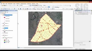 Tutorial ARCGIS Cap1502 Topología crear topología poligonal [upl. by Bonar]