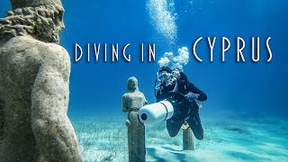 ScubaDiving in Cyprus Zenobia AyiaNapa Cape Greco March [upl. by Nekcarb]