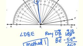 how to read a protractor [upl. by Scharf47]