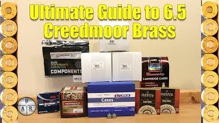 Ultimate 65 creedmoor Brass Comparison guide [upl. by Elletnwahs]