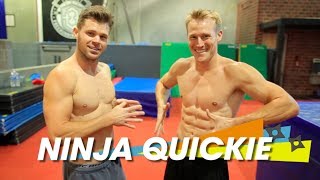 American Ninja Warrior Ben Melick  NINJA QUICKIE [upl. by Naek]