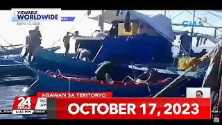 24 Oras Express October 17 2023 HD [upl. by Ahola933]