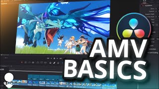 DaVinci Resolve  How to make an AMV for Beginners [upl. by Worrad594]