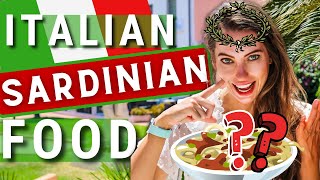 TOP 10 ITALIAN SARDINIAN FOOD Going to Sardinia Local Italian  Sardinian Food to Try [upl. by Ade140]