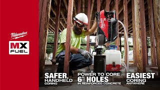 Milwaukee® MX FUEL™ Handheld Core Drill [upl. by Otreblada]