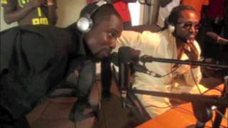 Sarkodie amp Reggie Rock Stone  Free Style on xfm951 [upl. by Lanevuj]