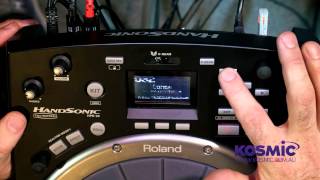 Roland Hand Sonic HPD20 Demo [upl. by Aslin]