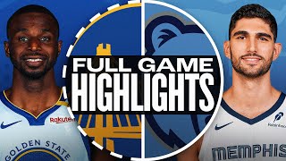 WARRIORS at GRIZZLIES  FULL GAME HIGHLIGHTS  December 19 2024 [upl. by Stochmal]