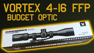 Vortex Diamondback Tactical 4x16x FFP Review [upl. by Adim]