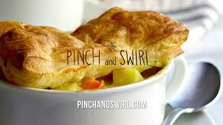 Chicken Pot Pie with Puff Pastry Recipe Video [upl. by Atalee]