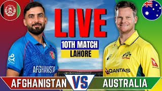 AUSTRALIA vs AFGHANISTAN  Today Match  Live Cricket Match Today  AUS vs AFG Match Live Analysis [upl. by Odrautse38]