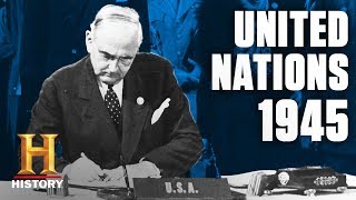 The United Nations Is Created  Flashback  History [upl. by Strawn]