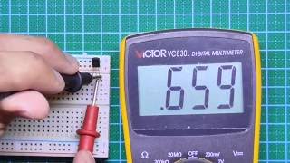 How to test a transistor using a digital Multimeter [upl. by Sigfrid560]