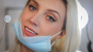 ASMR  Dentist Roleplay  Relaxing Cleaning [upl. by Aleira838]