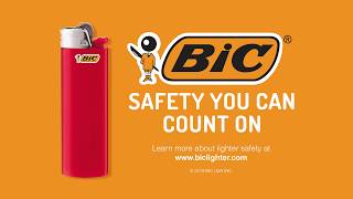 BIC Lighters  Safety You Can Count On [upl. by Yorgo]