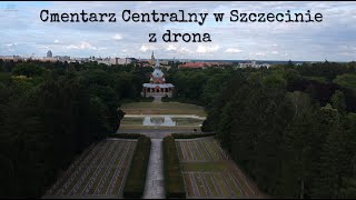 Cmentarz Centralny z drona Szczecin Poland [upl. by Salas]