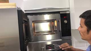 Bosch Builtin Microwave oven Demo [upl. by Myrle]