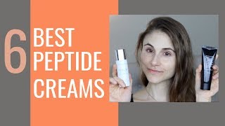 MY TOP 6 PEPTIDE CREAMS DRUGSTORE amp HIGH END DR DRAY [upl. by Tsugua]