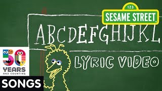 Sesame Street ABCDEFGHI  Animated Lyric Video [upl. by Amann]