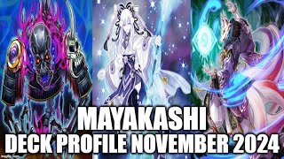 MAYAKASHI DECK PROFILE NOVEMBER 2024 YUGIOH [upl. by Norrehc]