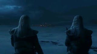 The Army of The Dead and White Walkers arrive at Winterfell  GAME OF THRONES 8x02 HD Scene [upl. by Brabazon]