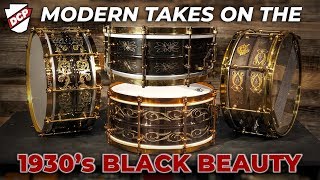 Modern Takes on the Classic Ludwig Black Beauty Snare Drum [upl. by Alyekahs]