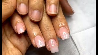 Tap Hybrid Gel  Easy and Quick  Nailsjobs [upl. by Chandos]