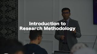 Research Methodology Lecture Series Episode 1 [upl. by Welsh]