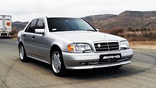 1995 C36 AMG  The first official MercedesBenz AMG Car [upl. by Assin]