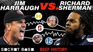 Richard Sherman’s careeraltering beef with Jim Harbaugh will never end [upl. by Nivrag42]