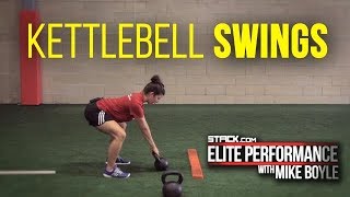 How to Properly Perform and Teach the Kettlebell Swing Featuring Mike Boyle [upl. by Shimkus]