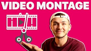 How to make a video montage online  FAST amp EASY [upl. by Neile806]