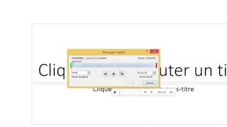Insérer de la musique dans un diaporama PowerPoint [upl. by Ynafetse]