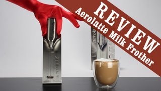 Aerolatte Milk Frother  Exclusive Review [upl. by Kirwin476]