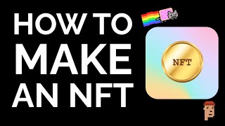 How to Make and Sell an NFT Crypto Art Tutorial [upl. by Dorn519]