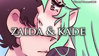 Zaida amp Kade  I wanna ruin our friendship Down To Earth Webtoon Edit [upl. by Jairia806]