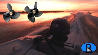 3 or 4 Blade Propellers for SMALL Boats [upl. by Acissaj]