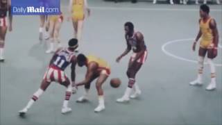 Funny Basketball Game Harlem Globetrotters [upl. by Babcock]