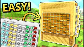 Minecraft MULTI Item Sorting System Silent Lagless Easy Expandable [upl. by Nussbaum]