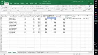 How to grade rank and give Remarks in Excel [upl. by Mcgurn834]