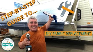 Replace RV Awning Fabric [upl. by Edmonds287]