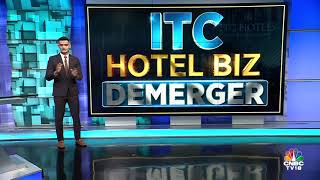 ITC Hotels Demerger ITC To Retain 40 Stake In Its Hotel Biz 60 Directly Held By Shareholders [upl. by Bannister523]