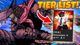 ENCOUNTERS ANIME CHARACTERS TIER LIST  Encounters [upl. by Lenra689]