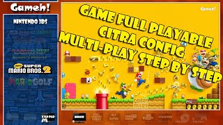 Citra 3DS Emulator Multiplayer citra config [upl. by Adna982]