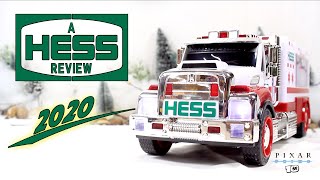 2020 Hess Ambulance amp Rescue Video Review [upl. by Oemor]