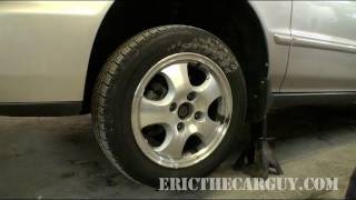 How To Remove A Stuck Wheel  EricTheCarGuy [upl. by Siana]