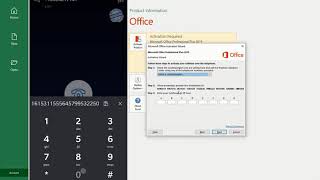 tutorials how to activate office 2019 by phone [upl. by Olonam920]