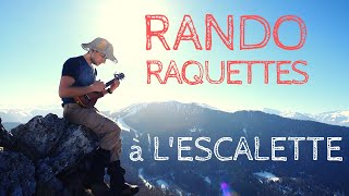 RANDONNÉE A LESCALETTE  PYRENEES FEVRIER [upl. by Odoric]