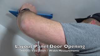 Installing an Access Panel Door [upl. by Yht346]